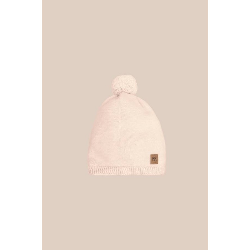 Hat with pompom – PINK 04