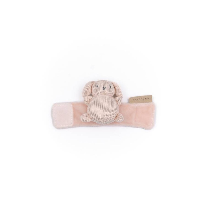 Knitted Bracelet Toy – Rabbit – PINK 04