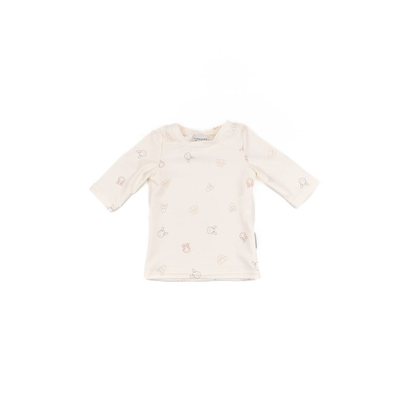 3/4 UV50+ UV50+ Beach T-Shirt – Boy – ANIMAL FRIENDS 236