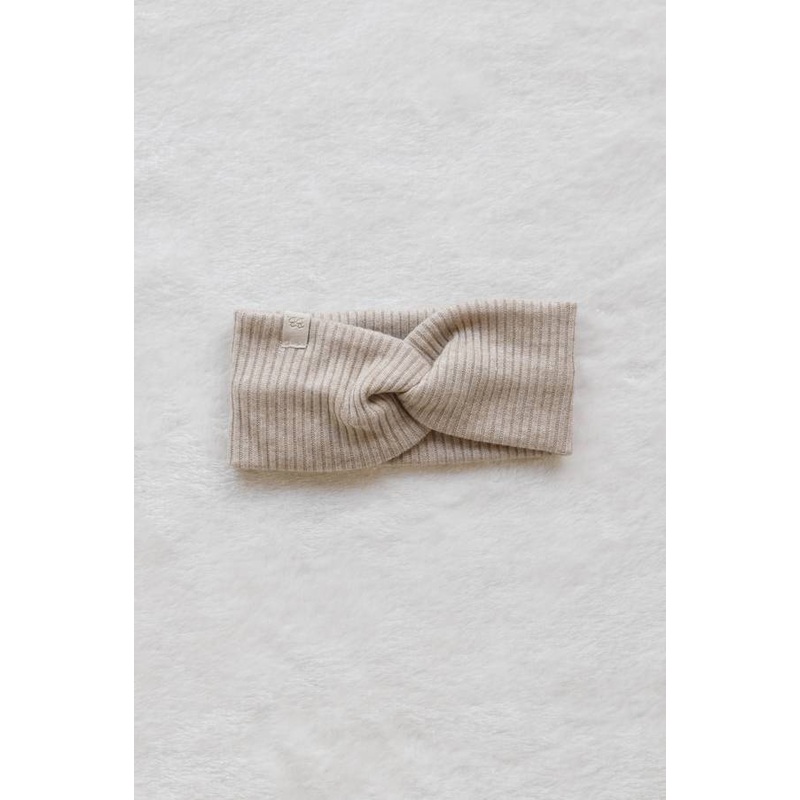 Braided headband – Camel 33