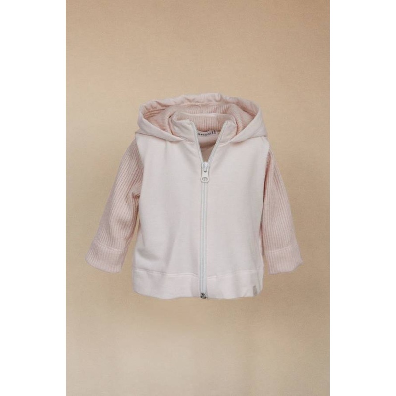 Hooded Cardigan – SOFT PINK 49