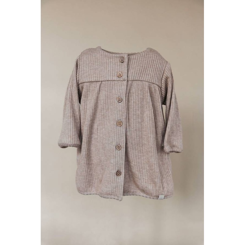 Long sleeve dress – Camel 33