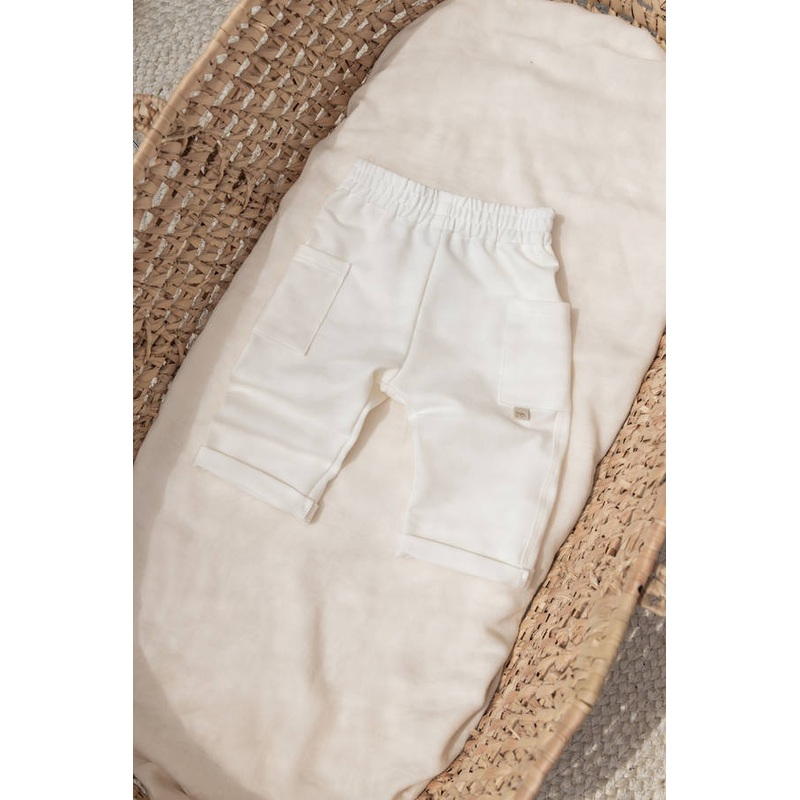 Pants baby side pockets – JEANS WHITE 811