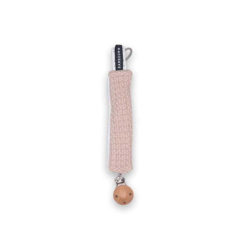 SoftStone Pacifier Holder – Powder Pink 28