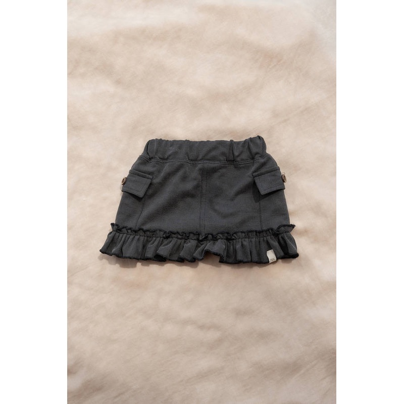 Baby girl short skirt – JEANS ANTHRACITE 816