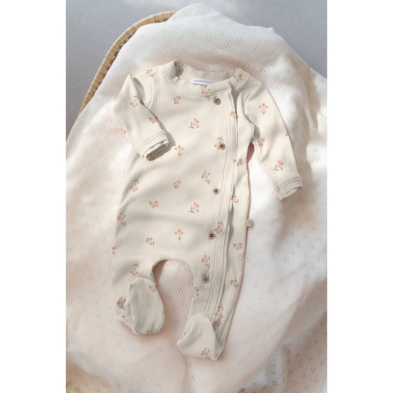 Jumpsuit side opening with feet – ROSESHIP 512