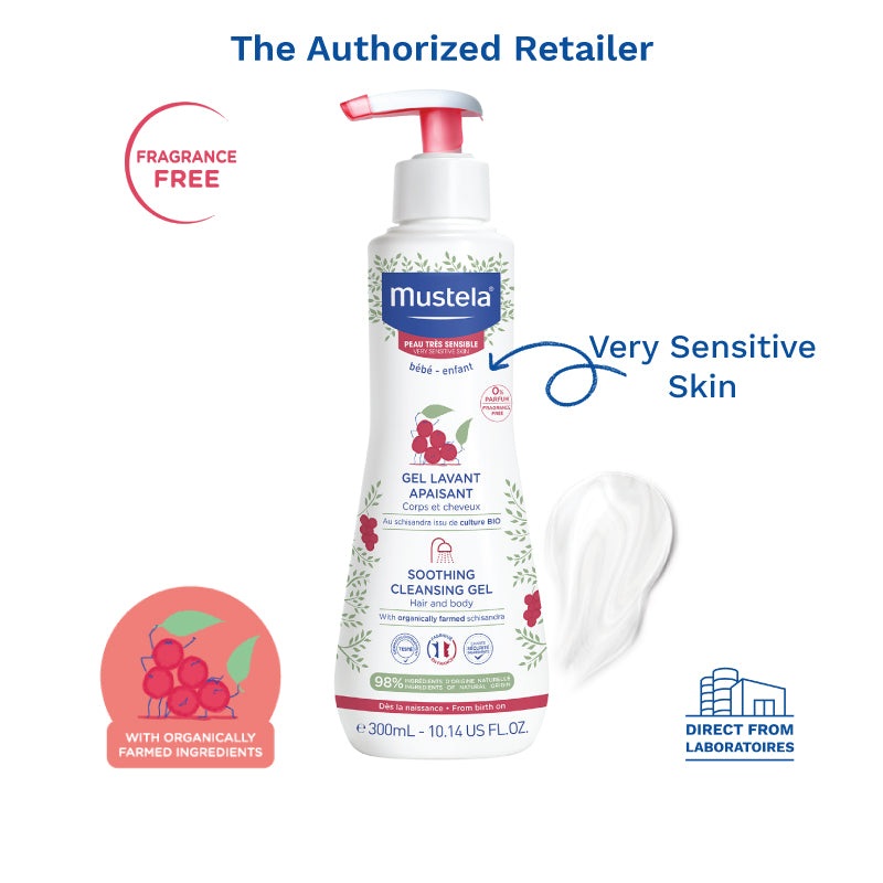 Mustela Soothing Cleansing Gel 300ml