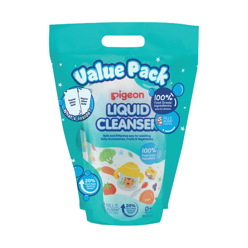 Pigeon Liquid Cleanser Refill 2-in-1 Value Pack