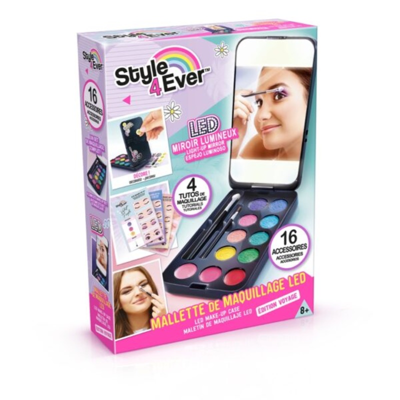 Style 4 Ever  Travel LED Make-up Case