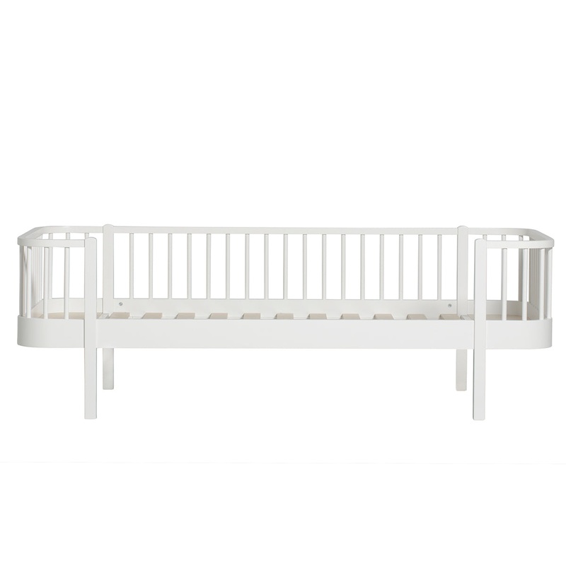 Wood Bettsofa 90×200 wei