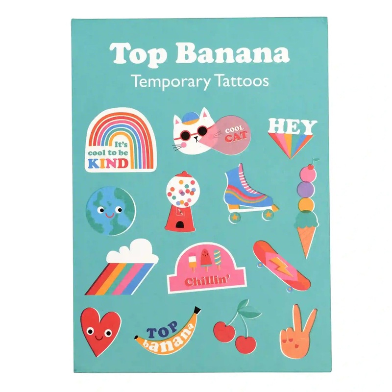 Abwaschbare Tattoos – Top Banana