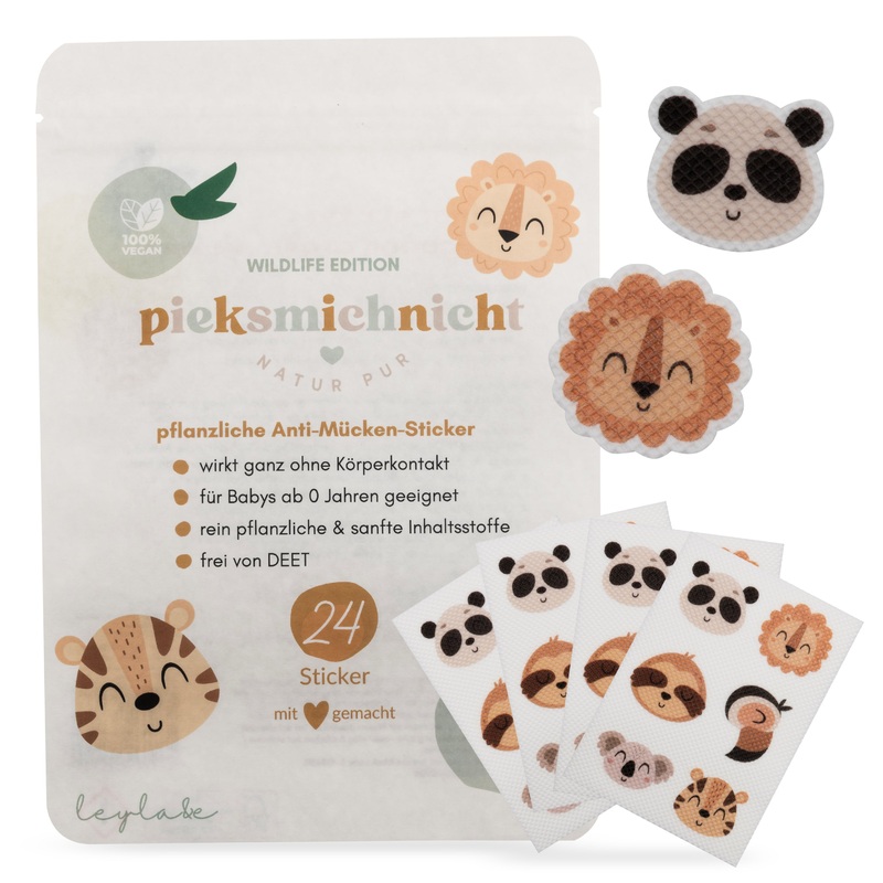Anti Mcken Aufkleber – Wildlife Edition