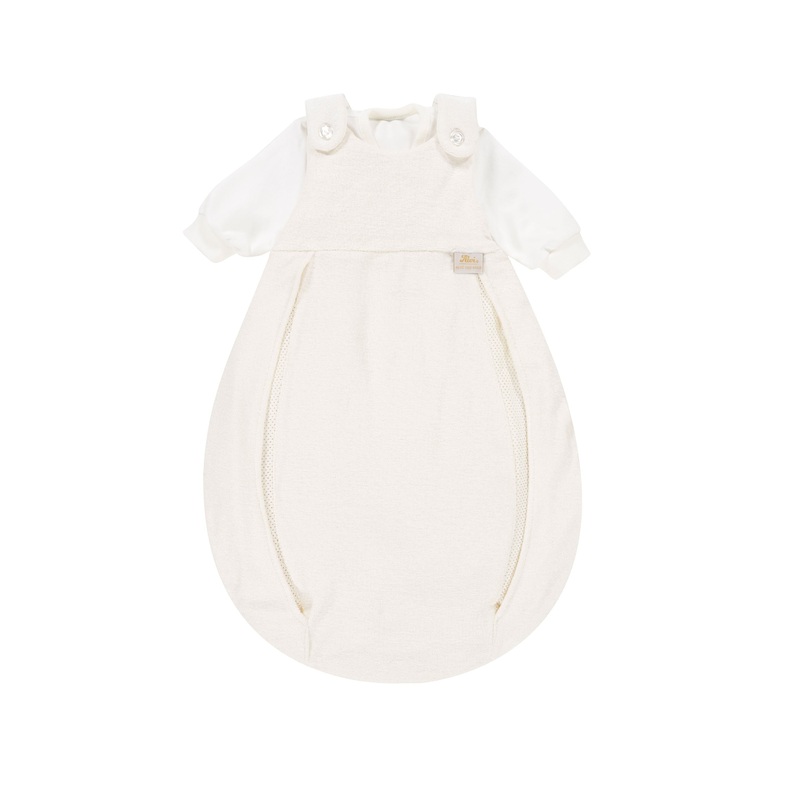 Baby-Mxchen mit Belftungssystem Frottier/ wei Gre 68