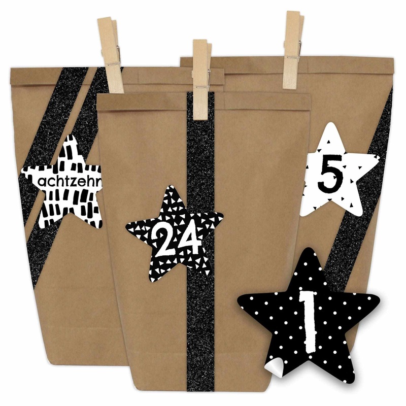 Adventskalender- Bastelset Mini