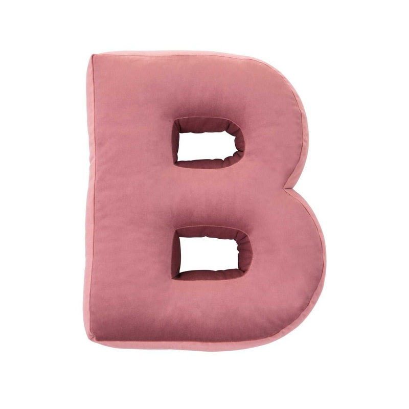 Velourkissen Buchstabe B VNEO121863658545