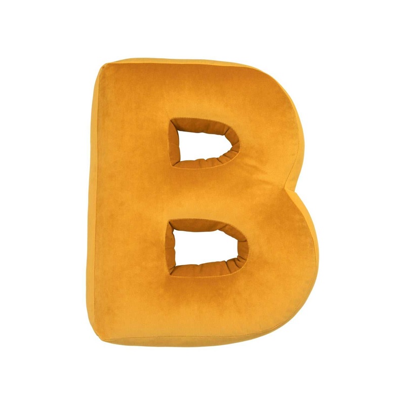 Velourkissen Buchstabe B VNEO121863658546