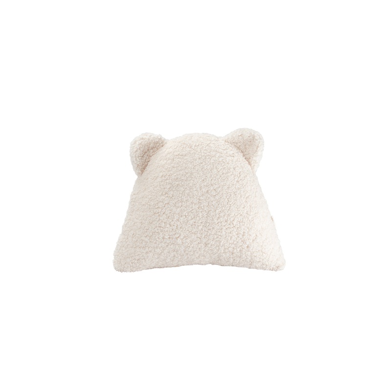 Bear Cushion/ Cream White