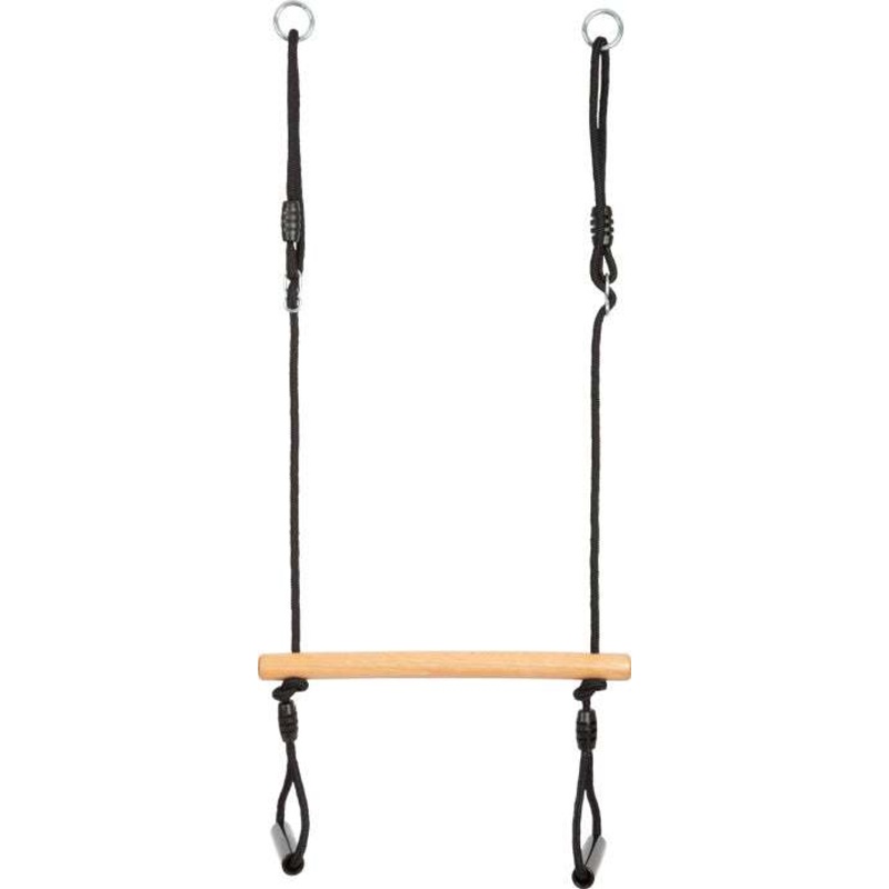 Trapezschaukel mit Turnringen Black Line