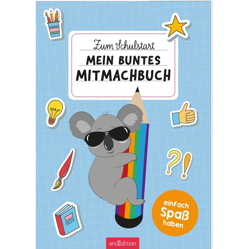 Zum Schulstart: Mitmachbuch