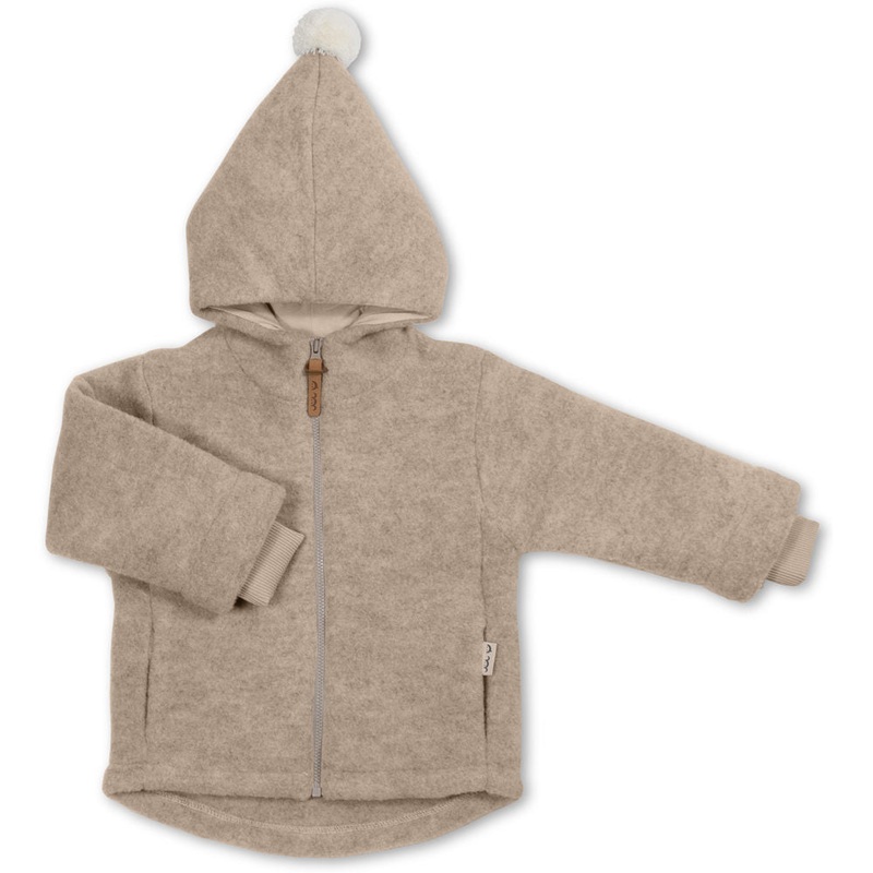 Bio Wollfleece Jacke Bruno beige Gre 92