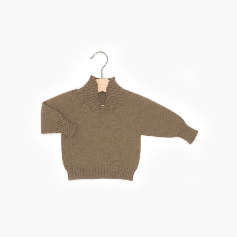Babypullover/ camel