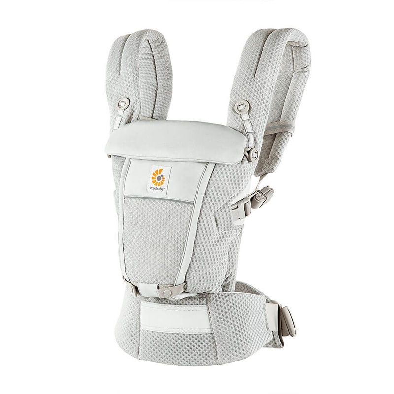 Adapt Soft Flex Mesh Babytrage – Pearl Grey