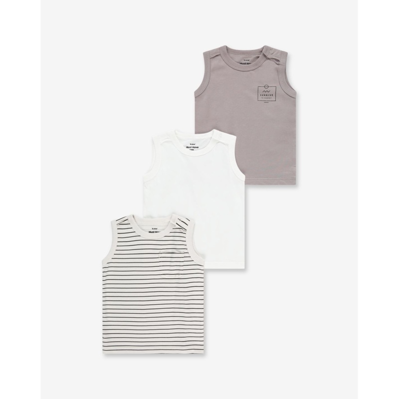 3 Pack Boys Tank WSM
