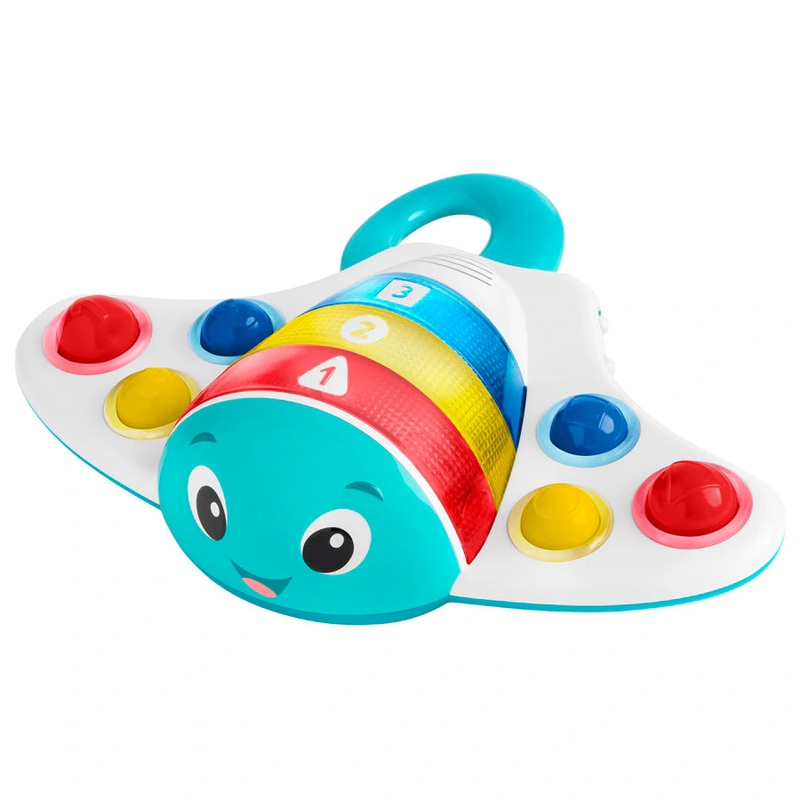 Baby Einstein Pop N Explore Stingray  Popper Toy